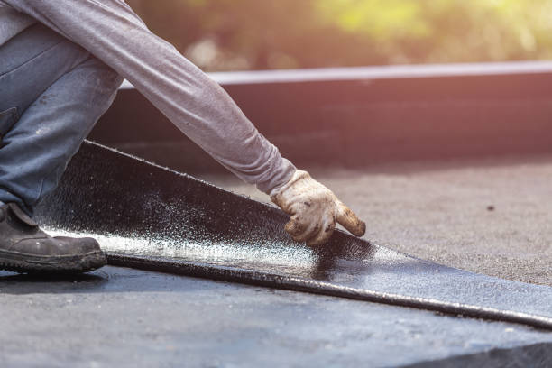Professional Crawl Space Encapsulation technician working in Saint Marys City, MD